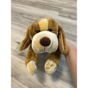 Animal Alley Darby Dog Stuffed Animal Toys R Us 12.5" Long Puppy Plush Vtg 2000